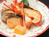 ◆【特選】焼物／洋伊勢海老鬼柄焼きを追加（2024年霜見月お食事イメージ）